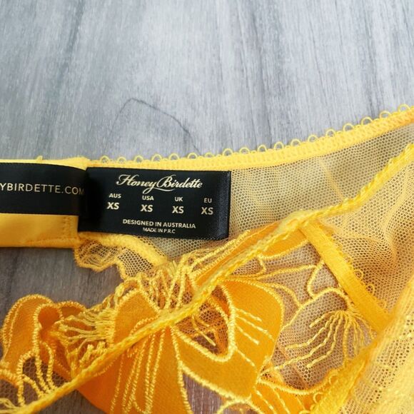 Honey Birdette Garter Belt - Picture 2 of 4